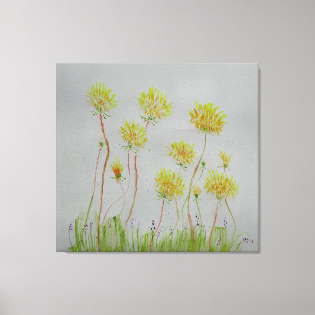 Lienzo Hacer un deseo (Anverso)