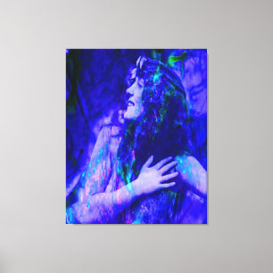 Lienzo Hada Azul