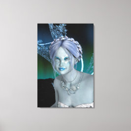Lienzo Hada de Nieve de Fantasía
