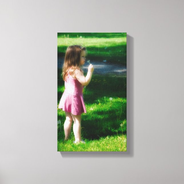 Lienzo Haga un deseo (Anverso)