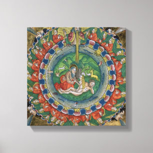 Lienzo Haga un facsímil la copia del 2:22 Eve creado