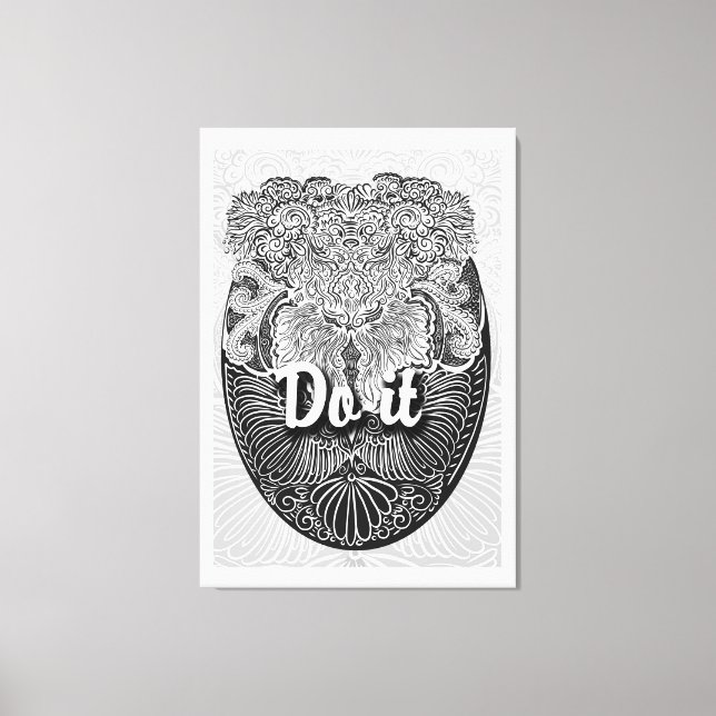 Lienzo Hágalo - Cotización positiva (Anverso)