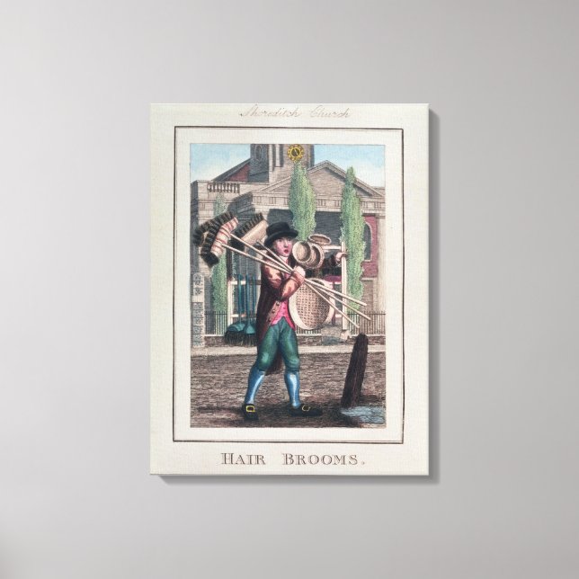 Lienzo Hair Brooms, Iglesia Shoreditch (Anverso)