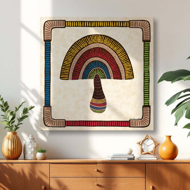 Lienzo Half Dome Abstract Mushroom (Subido por el creador)