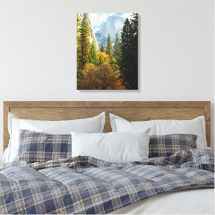 Lienzo Half Dome en otoño Canvas