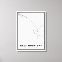 Half Moon Bay Map