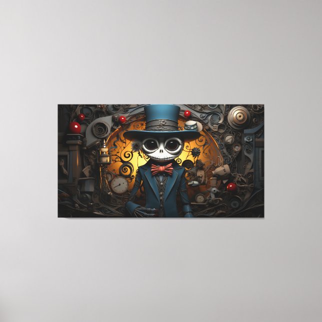 Lienzo Halloween (Anverso)