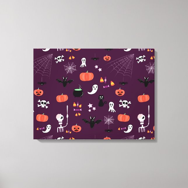 Lienzo Halloween (Anverso)