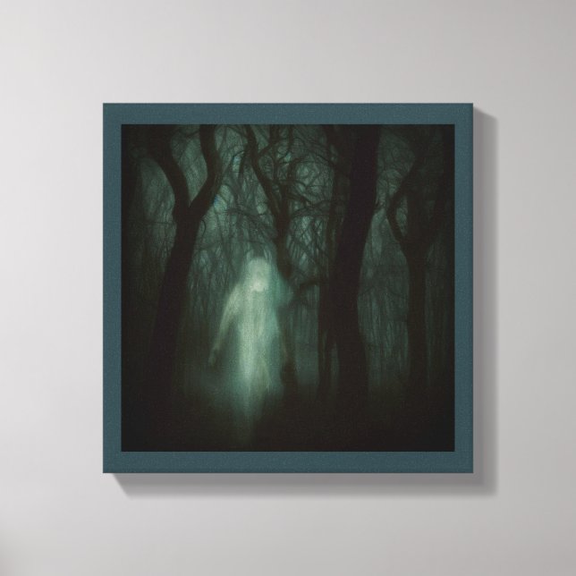 Lienzo Halloween - Bosque Embrujado 1 (Anverso)
