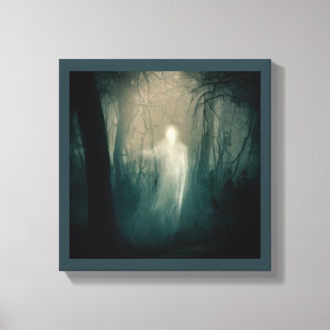 Lienzo Halloween - Bosque Embrujado 3 (Anverso)