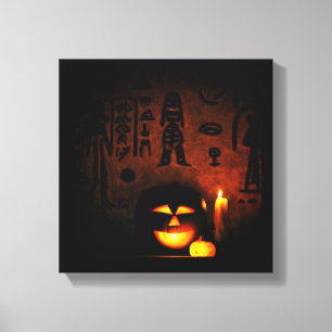 Lienzo Halloween egipcio 1