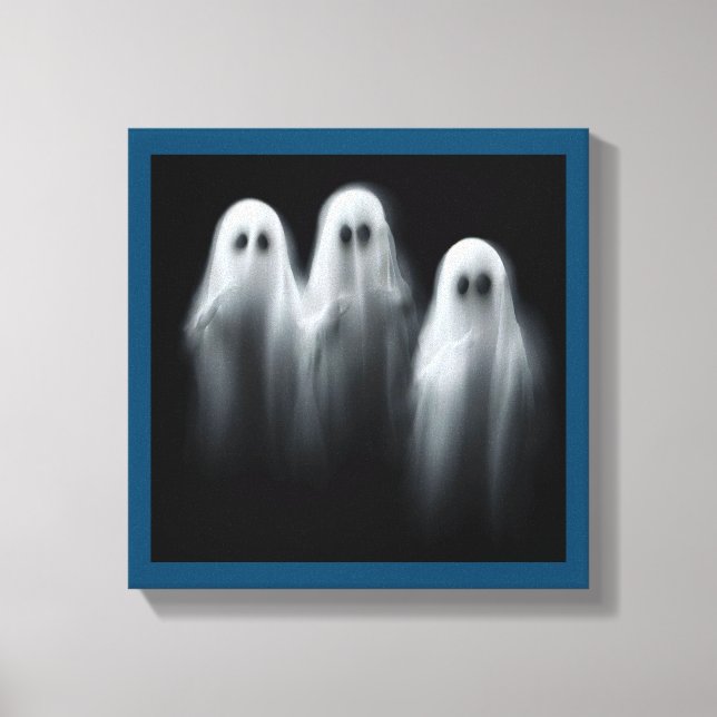 Lienzo Halloween - Fantasmas 1 (Anverso)