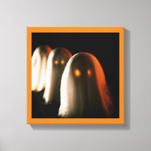 Lienzo Halloween - Fantasmas 3