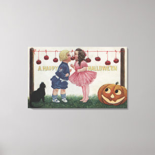 Lienzo Halloween GreetingApples en secuencia