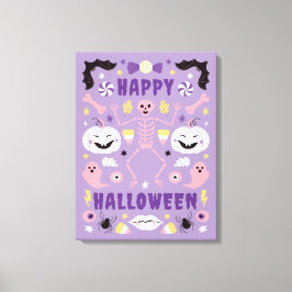 Lienzo Halloween Spooktacular de Pastel Encantado