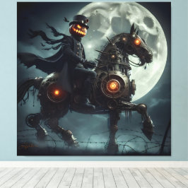 Lienzo Halloween Steampunk Jinete sin Cabeza