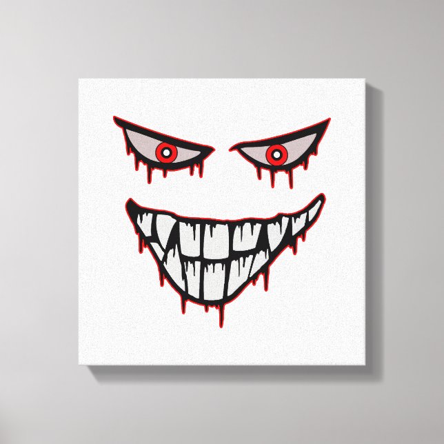 Lienzo Halloween - Terrorífico (Anverso)