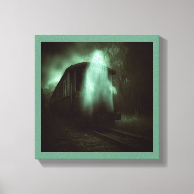 Lienzo Halloween - Tren Embrujado 2 (Anverso)