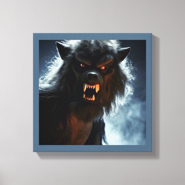 Lienzo Halloween - Werewolf 1 (Anverso)