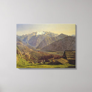 Lienzo Hallstatter-Vea (aceite en lona)