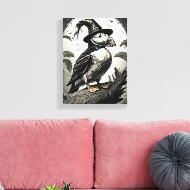 Lienzo Hallween Puffin (Insitu (Sala de estar))
