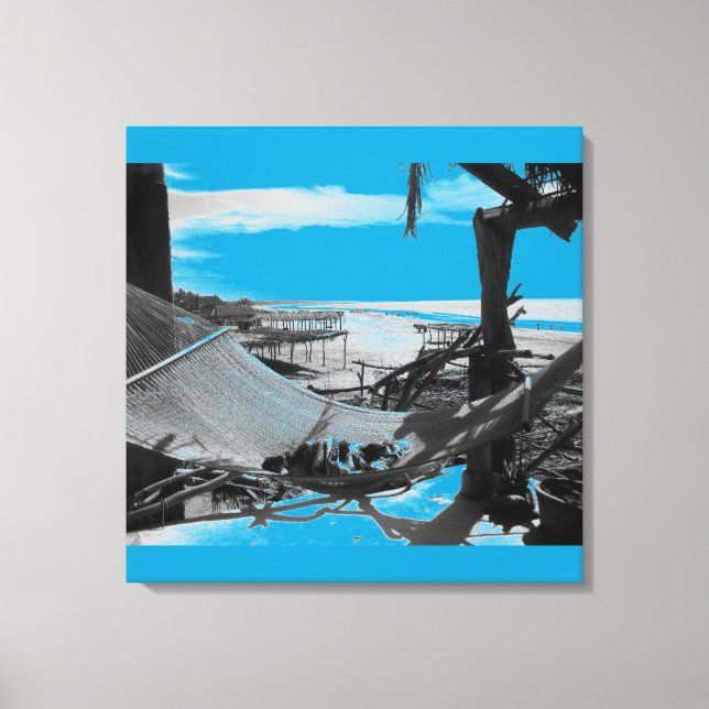 Lienzo Hamaca B+W de Stone Island (Anverso)