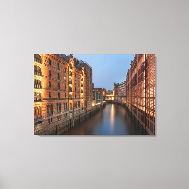 Lienzo Hamburgo Alemania (Anverso)