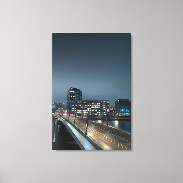 Lienzo Hamburgo Alemania (Anverso)