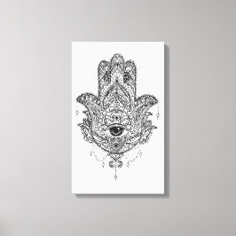 Lienzo Hamsa Hand