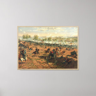 Lienzo Hancock de Battle Gettysburg en Gettysbug Thulstru