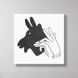 Lienzo Hand Silhouette Billy Goat