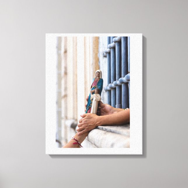 Lienzo Hands of Devotion (Anverso)