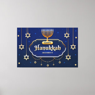Lienzo Hanukkah