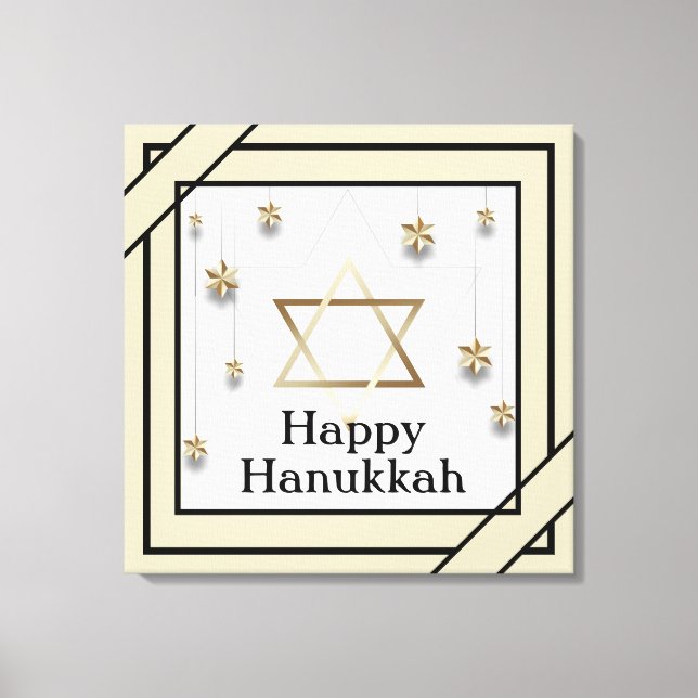 Lienzo Hanukkah (Anverso)
