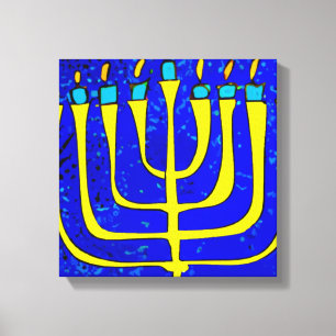 Lienzo Hanukkah