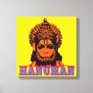 Lienzo hanuman del señor