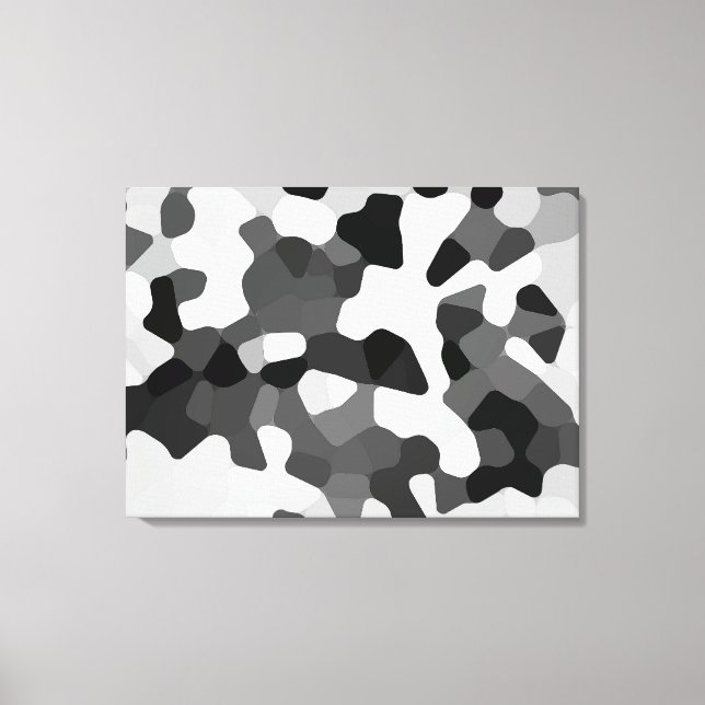 Lienzo Happy Days B&W by RRW 2025 (Anverso)