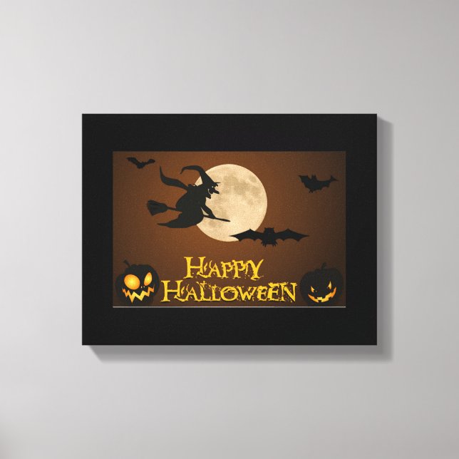 LIENZO "HAPPY HALLOWEEN" FLYWITCH (Anverso)