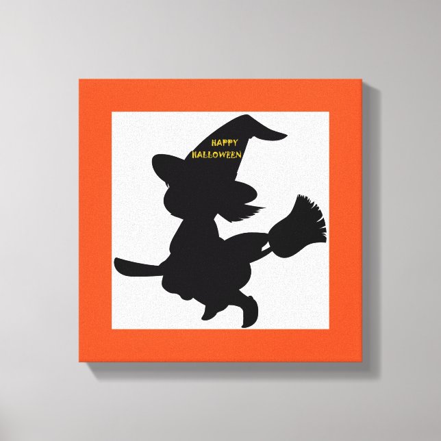 LIENZO "HAPPY HALLOWEEN" PEQUEÑA BRAZA (Anverso)