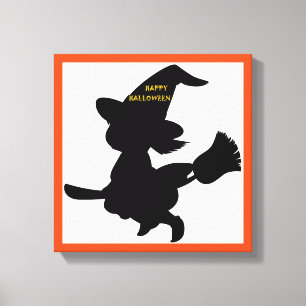 LIENZO "HAPPY HALLOWEEN" PEQUEÑA BRAZA