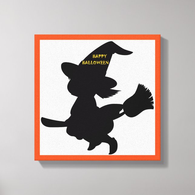LIENZO "HAPPY HALLOWEEN" PEQUEÑA BRAZA (Anverso)