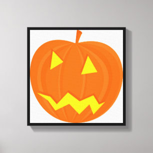 LIENZO "HAPPY HALLOWEEN" PUMPKIN