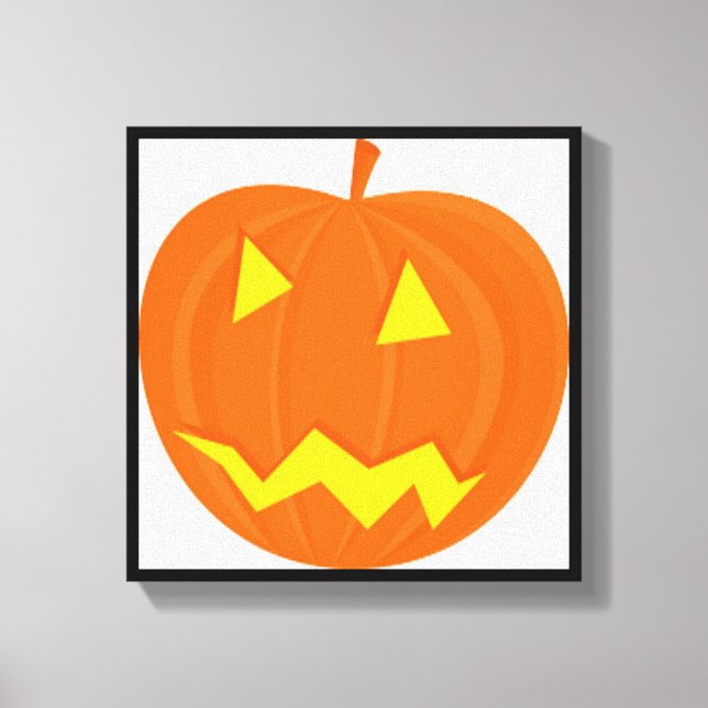 LIENZO "HAPPY HALLOWEEN" PUMPKIN (Anverso)