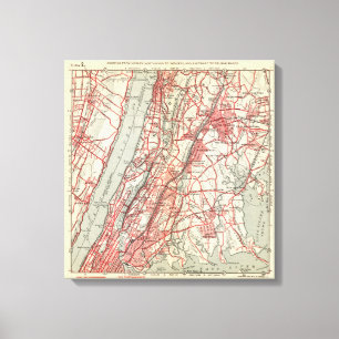 Lienzo Harlem, Yonkers, señorío de Pelham, Nueva York