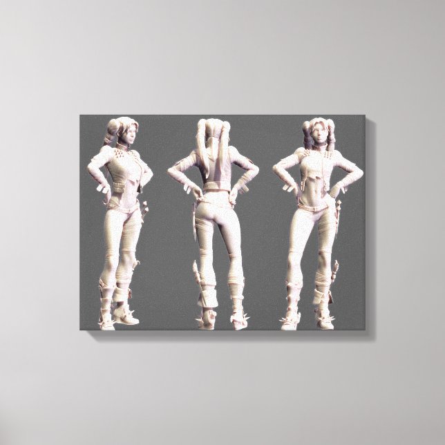 Lienzo Harley Quinn Alternate Turnaround (Anverso)