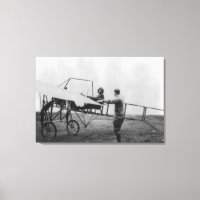 Harriet Quimby en su fotografía de avión