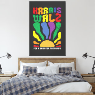 Lienzo Harris Waltz, por un mañana más brillante, Kamala