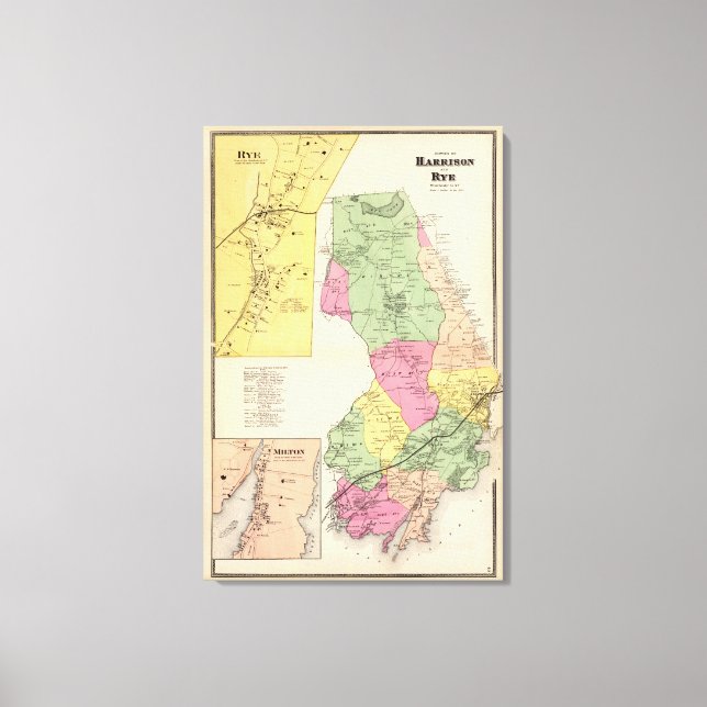 Lienzo Harrison, Rye (Anverso)