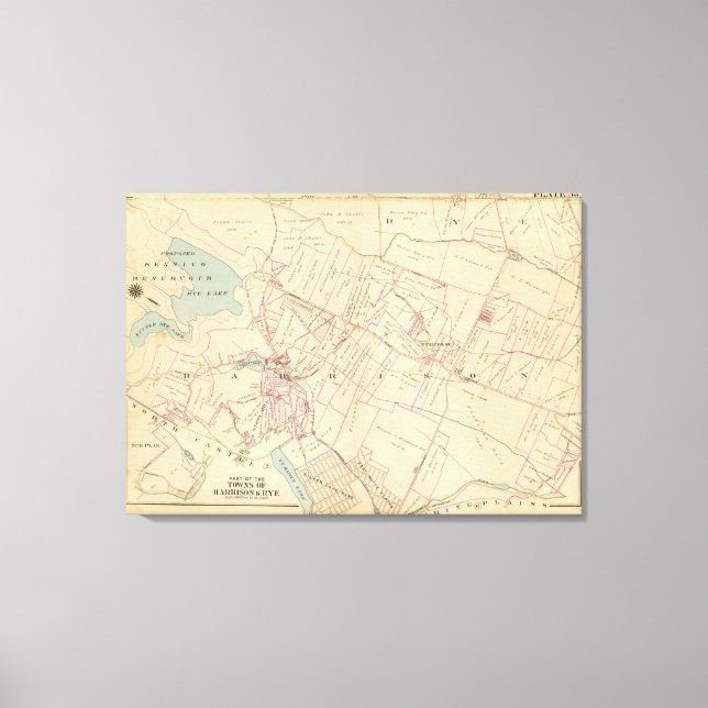 Lienzo Harrison, Rye (Anverso)