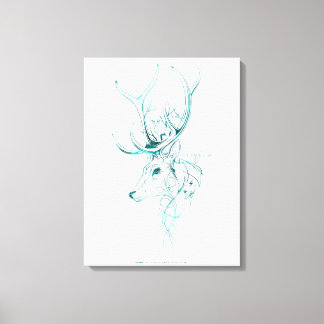 Lienzo Harry Potter | Aguamenti Expecto Patronum Stag